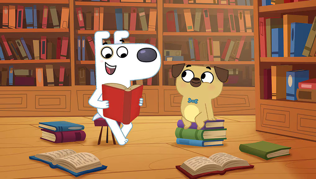 Dog Loves Books